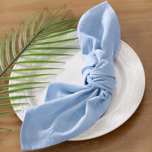 Cloth Napkins Fall Washable Reusable Linen Wedding Party Home Table Decor - Image 2