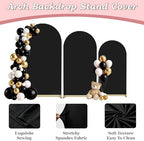 Arch Covers Set of 3(7.2FT+6.6FT+6FT), Arch Backdrop Stand Cover - Image 5