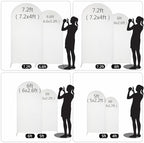 Golf Theme 2 Pcs Arch Backdrop Stand Set with Green & White Covers | 1st Birthday Hole in One Party Decor, Sports Themed Celebration (Golf Mastered,6ft & 5ft) - Image 5
