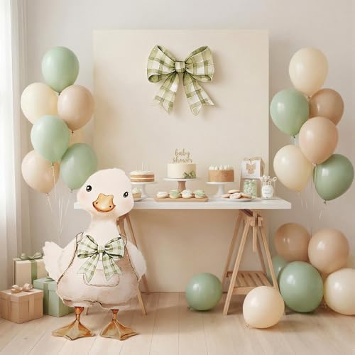 Novabright 2 Pcs Silly Goose Cardboard Cutout Party Decor Baby Shower,Green by Unknown