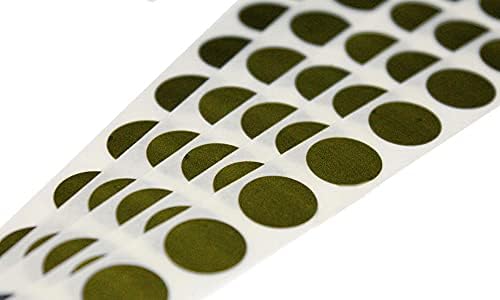 My Scratch Offs 0.50 in Gold Round Scratch-Off Stickers, 2500 Pack by MyScratchOffs