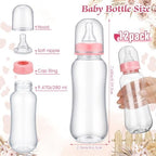 Trelaco 12 Pcs Highland Cow Baby Shower Games Bottle Chug Wooden Sign Set - Image 4