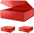 PACKHOME Extra Large Red Gift Box Magnetic Lid 17x14.5x5.5in by PACKHOME