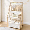 Wooden Baby Shower Crate Closet, Large Personalized Baby Gifts Basket by GiftAmaz