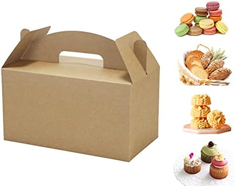 HUAPRINT Treat Gift Boxes, 30 Pack, Brwon, 9.45x5x5 IN - Image 4