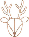 NoJo Deer Shaped Wire Nursery Wall Decor, Finish, Copper by NoJo