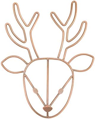 NoJo Deer Shaped Wire Nursery Wall Decor, Finish, Copper by NoJo