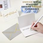 100 Pack Congratulations Cards with Envelopes All Occasion, Gray - Image 5