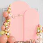 Wokceer Arch Backdrop Cover BlushPink Arch Cover Stretchy Backdrop Set of 2 - Image 3