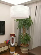 Paper Lantern Lights Hanging Drum Paper Lampshade, 2PCS 18 inch - Image 6