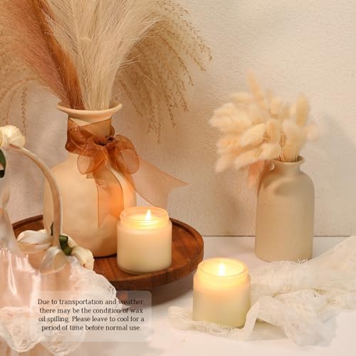 Yexiya 50 Pcs Mini Mason Jar Candles, Xmas Scent - Image 4
