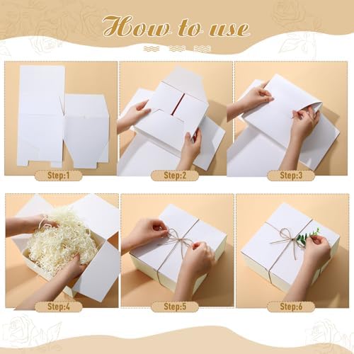 Reallnaive 43 Pcs Baby Shower Prizes for Game Winners Gifts, Beige Brown - Image 3