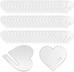 300PCS Acrylic Round Cup Charms for Cocktail Beverage Label DIY Party Decor by Unknown
