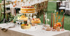 YestBuy Cupcake Stand, Round Cake Stand, 4 Tier Cupcakes and Cakes Comb for 8-12 Inch Cakes, Tiered Cupcake Tree Tower, Clear Dessert Display Stand for Dessert Table Wedding Birthday Party - Image 3