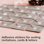 Perco Clear Perforated Round Circle Dot Sticker 1/2-Inch Labels — 10 Rolls, 30,000 Stickers—Invitations, Packaging for Invisible Sealing, Barcode Overlay & Discreet Labeling, Strong Adhesive—USA Made - Image 4