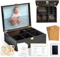 Baby Keepsake Box Wooden with 6 Additional Items by Shinlar