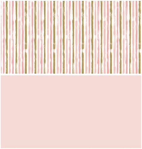 WRAPAHOLIC 30 Inch Reversible Wrapping Paper Roll - 30 Inch X 100 Feet Jumbo Roll Pink and Gold Lines Print for Birthday, Holiday, Wedding, Baby Shower and More Occasions - Image 6