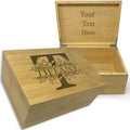 Personalized Initial Storage Box Custom Wedding Memory Box for Keepsakes by TopObsession