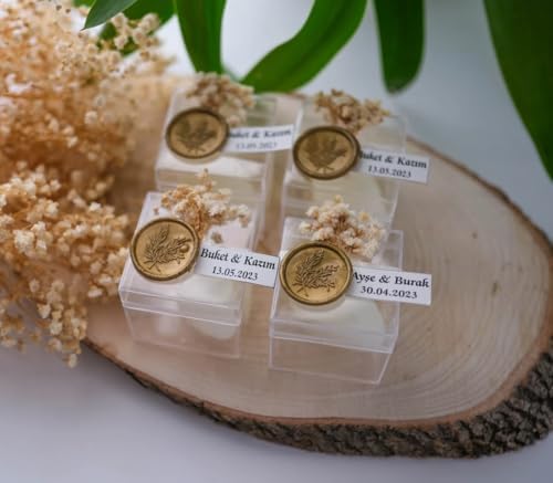 10 Pcs Scented Bubble Candles Personalized Wedding Candle Favors Gift for Guest, Bridal Shower Baby Shower, Custom Flower Bulk Candles, Engagement - Image 2