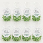 Boho Garden Personalized Succulent Soap 10 Party Favors for a Bohemian Bridal Shower, Wedding Party, Baby Shower or Birthday with Tags Baby in Bloom - Image 3