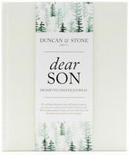 Duncan & Stone Dear Son Boy Mom Baby Memory Book Journal, Cream, 230pg by DuncanStonePaperCo