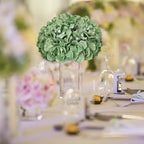 Sage Green Hydrangea Flower Balls for Centerpieces,12 PCS, 8 Inch - Image 5