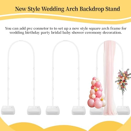Balloon Arch Kit,Adjustable 8.2FT & 6FT Half Balloon Arch Stand - Image 4