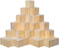 Ninekong 60 Pack Unfinished Wood Blocks 2 Inch - Solid Pine Wooden Cubes for Crafts, Sanded Smooth Natural Wood Squares for Painting, DIY Projects, Puzzle Making & Home Decor by Unknown