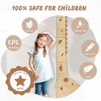 Personalized Name Kids Growth Chart For Wall, Cute Giraffe Wooden Height Chart, Nursery Room Decor, Wall Measurement For Kids, Growth Ruler For Children - Image 6