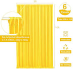 30ft x 10ft Yellow Backdrop Curtain for Parties Yellow Wrinkle Free Backdrop Drapes Panels for Birthday Party Baby Shower Wedding Photo Photography Polyester Fabric Background Decoration - Image 5