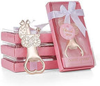 18pcs Bottle Openers for Baby Shower Favors Gifts, Bridal Baby Shower Decorations Souvenirs, Poppin Bottles Openers with Exquisite Gifts Box Used for Baby Party (Pink-Baby Carriage, 18) - Image 3