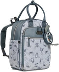 Disney Diaper Bag Backpack with Changing Pad Stich – 16” Nylon Baby Bag for Parents, Insulated Bottle Holders, Multiple Storage Pockets by Disney
