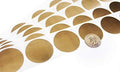 My Scratch Offs 1.5 in Gold Round Scratch-Off Stickers, 1000 Pack by MyScratchOffs