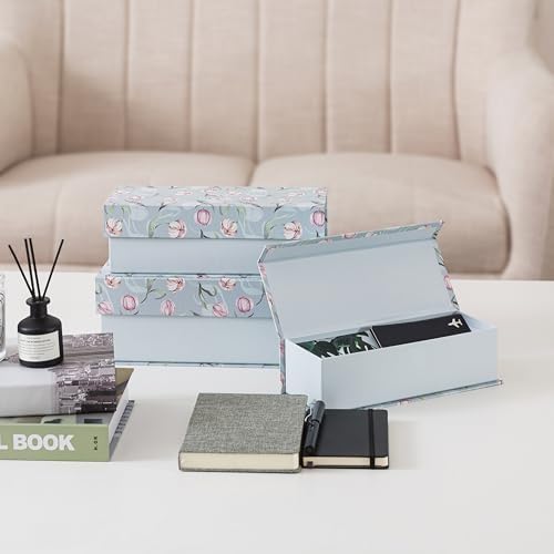 Soul & Lane - Decorative Storage Boxes with Lids, Set of 3, Spring Classic - Image 4