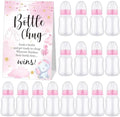 TrelaCo 20 Pcs Bottle Chug Game, Elephant Theme Baby Shower Favors, Pink by TrelaCo