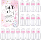 TrelaCo 20 Pcs Bottle Chug Game, Elephant Theme Baby Shower Favors, Pink by TrelaCo