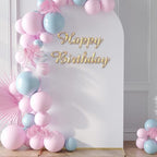 Neatsure Arch Backdrop Stand and Cover Set, 7.2FT Metal Photo Balloon Arch Backdrop Stand for Wedding Birthday Party Baby Shower Ceremony Graduation Decoration, White - Image 5