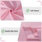 Pink Backdrop Curtain for Parties, Photography Backdrop, 5ft x 7ft, 2 PCS - Image 6