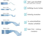 Satin Ribbon Gift Ribbon Decorative Ribbon Chair Band Wedding Chair Sash Table Decoration Opening Christmas Decoration Party Decoration Ribbon Bow (Mist Blue, 3 mm x 50 m) - Image 3