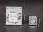 Paper Box - Mini Favor Box For Baby Shower 4x4x4 Inches Paper Gift Boxes, Candy Paper Box For Party Favors, Baby Shower Floral, Girl Theme- Pack Of 20 - Image 3