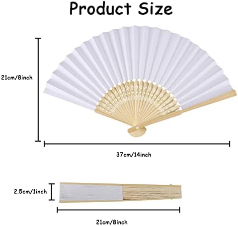HGKdtRY Handheld Fan Foldable 50 / 30pcs Personalized Baby Shower Foldable Paper Fan Portable Party Wedding Supplies Hand Fan Gift Decoration Wedding Fans(50pcs,Personalized) - Image 5