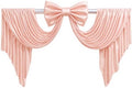 Dusty Pink Large Bows for Backdrop Giant Bows Birthday Party Decorations Large Pink Giant Bow Decor Wedding Baby Shower Birthday Photo Booth Room Decor 47"x24" by HBBMAGIC