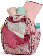 Disney Diaper Bag Backpack with Changing Pad Winnie the Pooh – 16” Nylon Baby Bag for Parents, Insulated Bottle Holders, Multiple Storage Pockets - Image 5