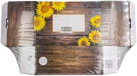 Decorative Shipping Boxes Decorated Gift Boxes For Mailing Birthday Gifts & Holiday Presents, 6 Pack of Everyday Shipping Boxes, Multiple Sizes and Designs, Sunflower Bloom, Medium - Image 3