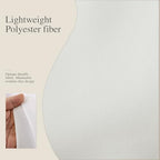 DRESSMAKER 6 Pack Ivory Table Cloth Rectangle 60X102 Inch Fit 6FT Table - Image 4