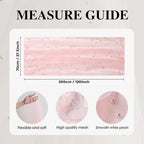 Artoid Mode 10-Pack Pearl Pink Gauze Table Runner 10FT Home Decor - Image 6