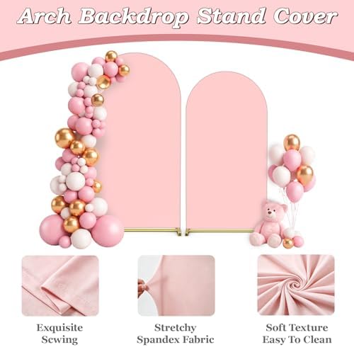 Arch Backdrop Cover Set of 2(7.2FT+6FT), Arch Covers Backdrop - Image 5