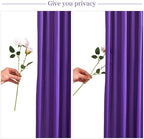 50ft x 10ft Wrinkle Free Purple Wedding Backdrop Curtains for Party Bridal Shower Reception Decorations Purple Fabric Curtain Backdrops Drapes for Photography Baby Shower Birthday Background - Image 7