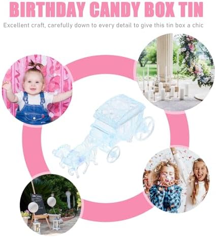 Abaodam Carriage Gift Box Set of 5 7.87 X 5.31 X 2.16 in Wedding Favor Boxes for Candy Chocolates Small Gifts Baby Shower Birthday Party - Image 5