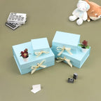 Large Gift Boxes with Lids 5 Pcs 13X11X5.3 In Blue Magnetic Gift Box Large - Image 6